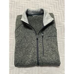 Eddie Bauer gray fleece vest size S